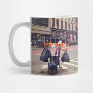 Chinese Woman Canal Street Broadway Manhattan New York City Mug